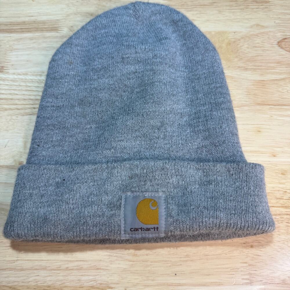 Carhartt Knit Cuffed Beanie Heather Grey One Size